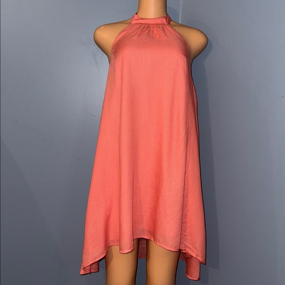MINKPINK Dresses & Skirts - Mink Pink Coral Halter Swing Dress | Size XS